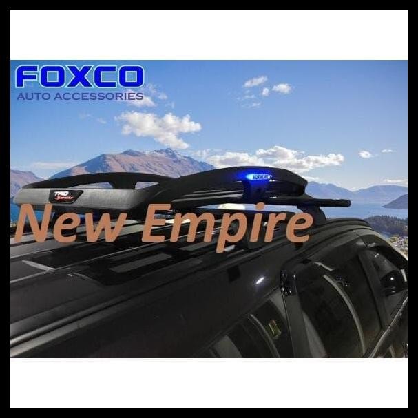 DISKON RACK HUMMER WITH LIGHT RAK BAGASI ATAS BESAR MOBIL INNOVA 