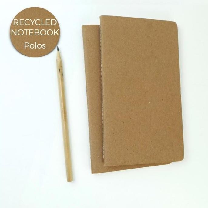 

Recycled Notebook Natural Buku Kertas Daur Ulang