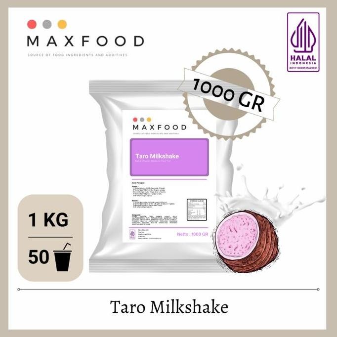 

Original Taro Milkshake Powder Drink 1 Kg - Bubuk Minuman Rasa Talas Taro Premium