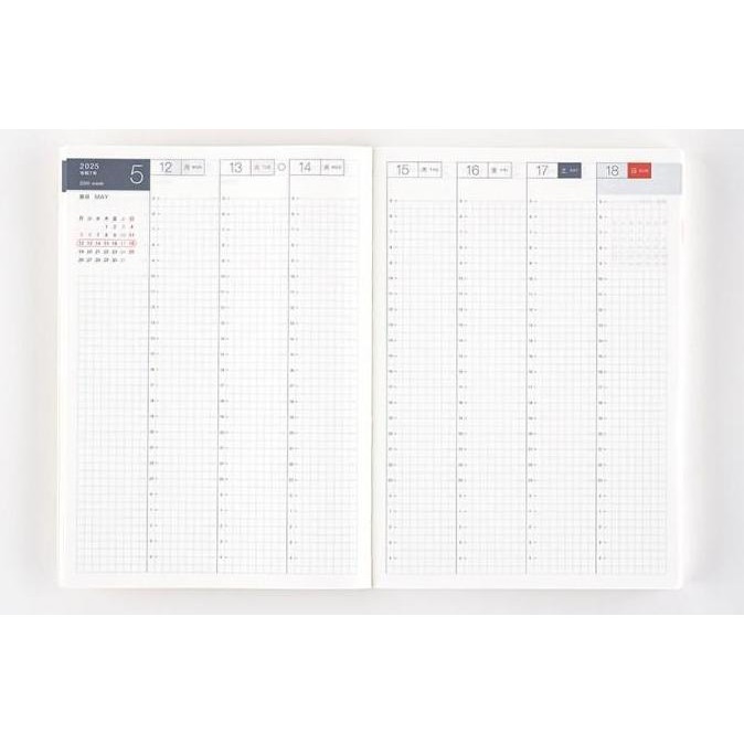

Hobonichi Techo 2025 A5 Japanese Cousin Book (January Start) | Hobonichi 2025 | Ready Stock Handcarry Jepang
