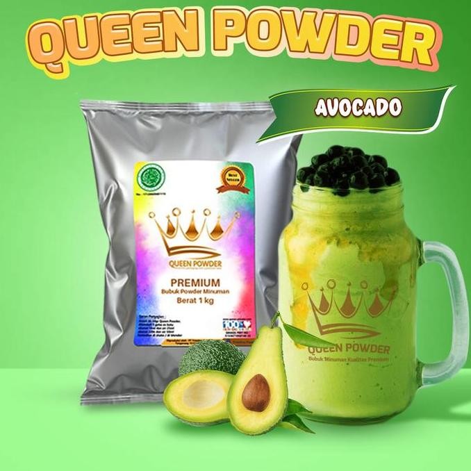 

Original Queen Avocado Powder Drink 1kg - Bubuk Minuman Alpukat Premium