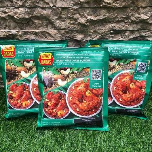 

Original Bumbu Kari Bubuk Babas - Meat Curry Powder India Rempah Asli Halal
