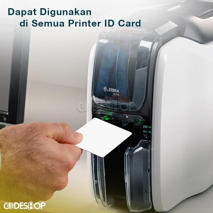 

Promo KARTU PVC BLANK ID CARD ULTRACARD HID NOCO CR80 ISI 500 pcs HITI FARGO Putih Cards COD