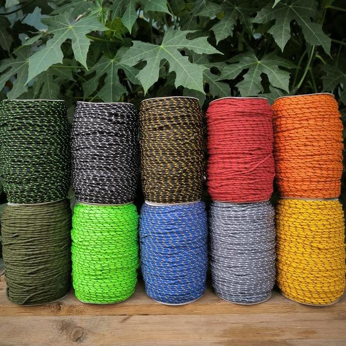 Terbaru Tali Prusik 2 Mm Panjang 1 Roll 100 Meter