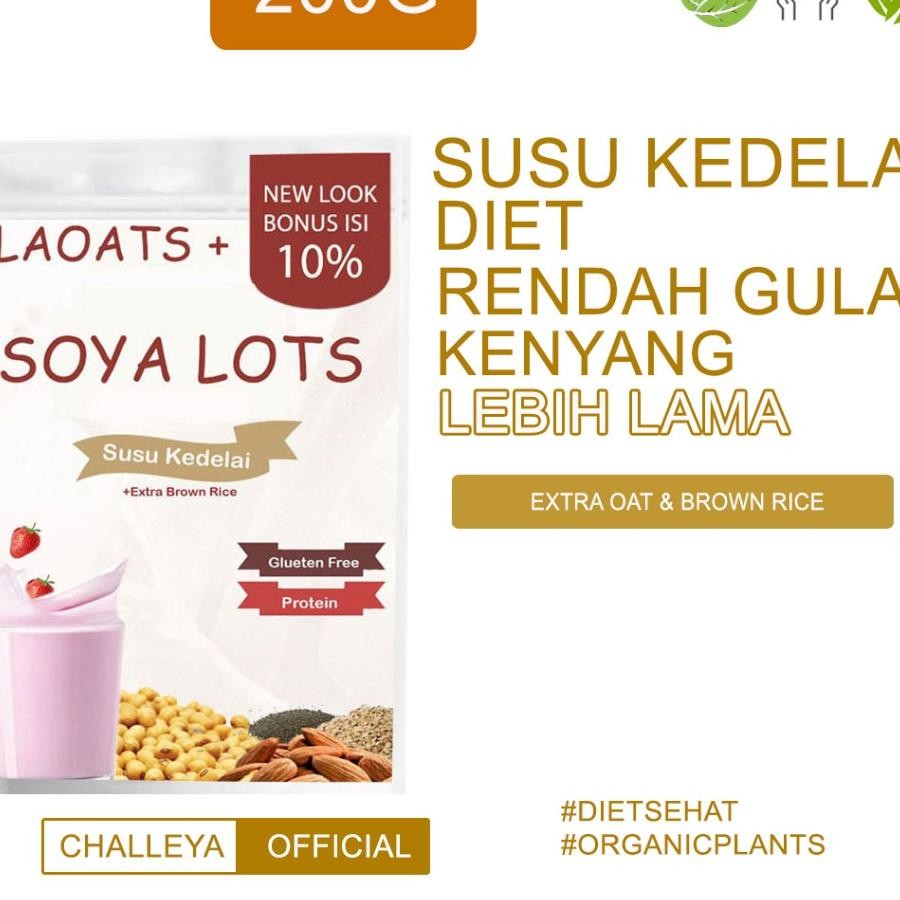 

Susu Kedelai Whey Tinggi Protein Oatmilk Penurun Berat Badan Laoats