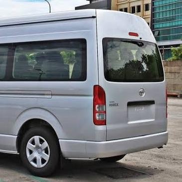 Bemper Bumper Belakang Rear Hiace Hi Ace Commuter 2014 2023 *Bumper Belakang Original Dan Terpercaya