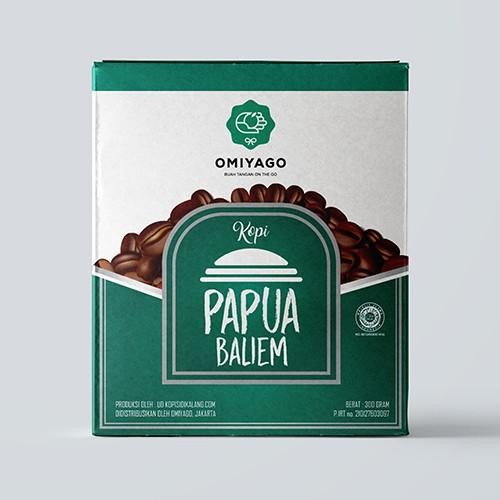 

READY STOCK Omiyago Kopi Arabika Papua Baliem Drip Bag isi 5 pcs ORI!