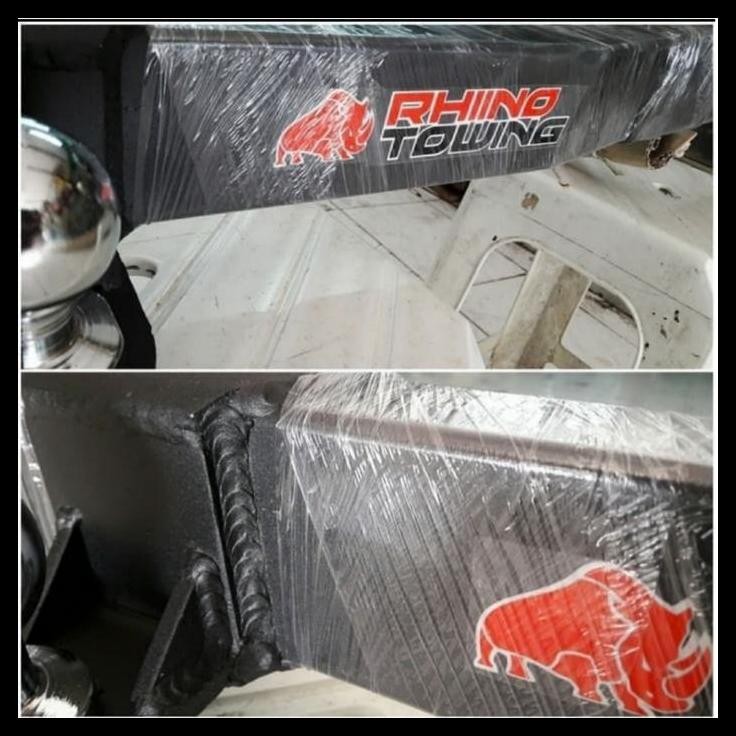 BEST DEAL TANDUK BELAKANG PAJERO SPORT 2021- TOWING BAR RHINO BUMPER GUARD BESI 