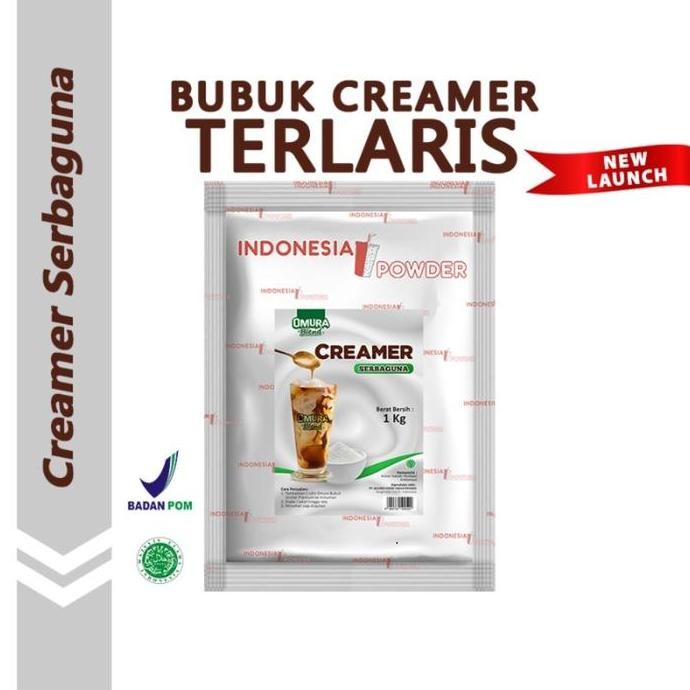 

Original Omura Bubuk Creamer 1Kg | Krimer Nabati Non-Dairy Serbaguna