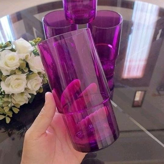 Gelas Mewah Tupperware Kristal