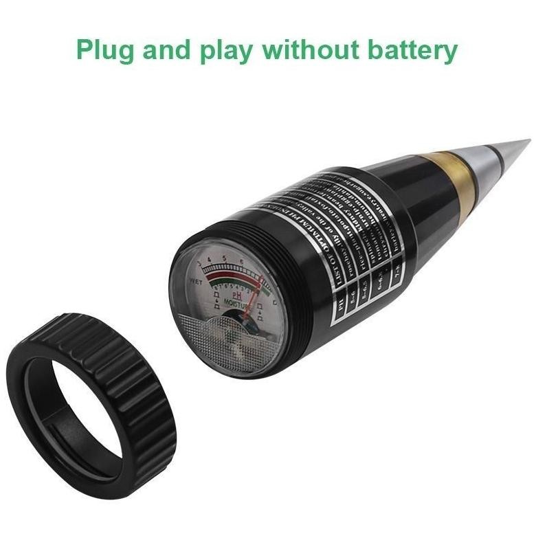 

Alat Penggukur Tanah 2 in 1 Pen Type PH Meter Soil Analyzer Tester Meter Alat Ukur PH Tanah RB2