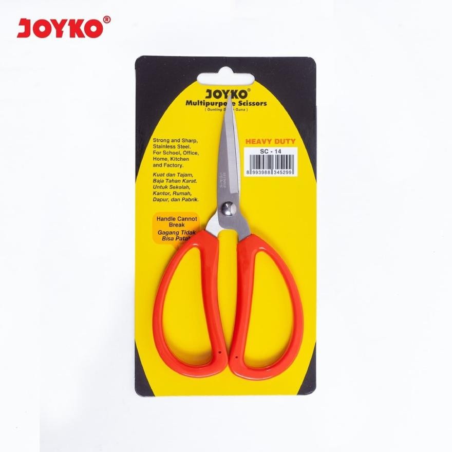 

Gunting SC14 Kain Kardus Kain Tebal JOYKO SC-14 Heavy Duty RB3