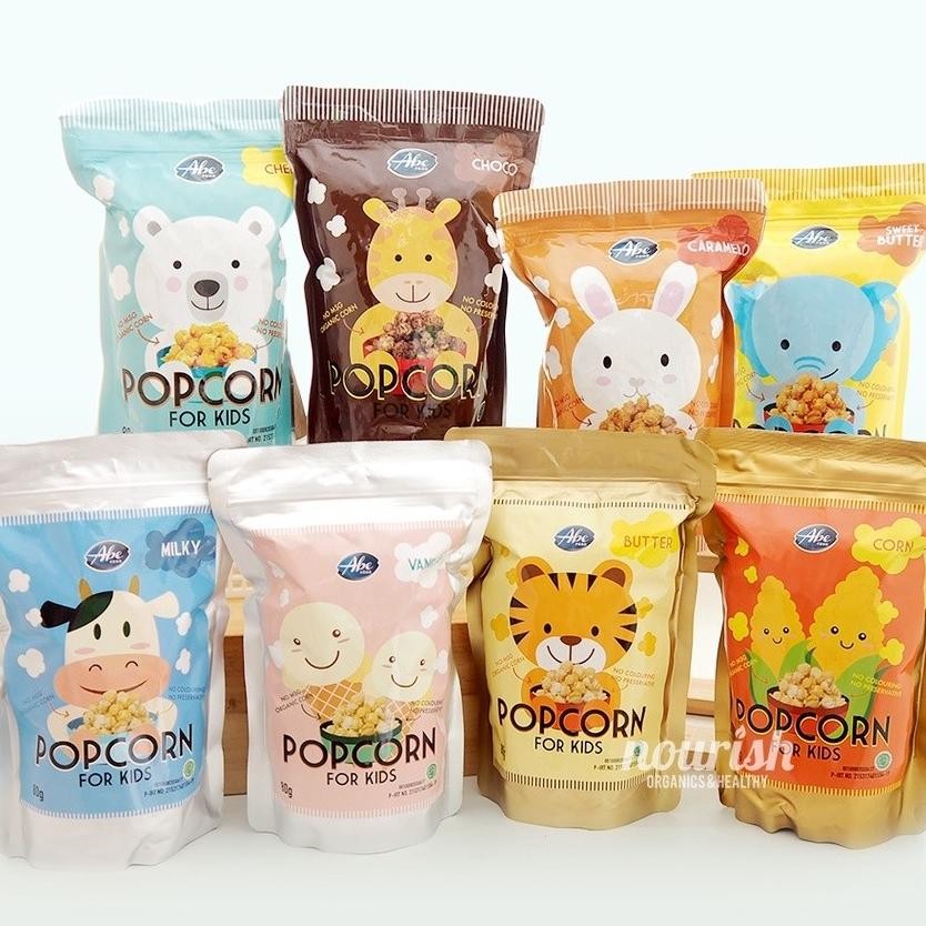 

Abe Food, Popcorn Anak 80 Gr Organik Halal Nugi