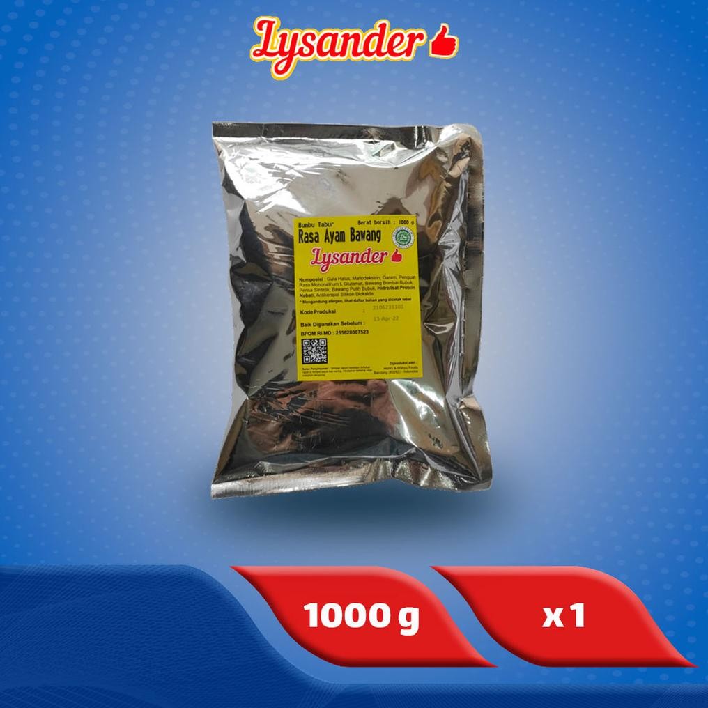 

Lysander Bumbu Tabur Ayam Bawang 1 kg Nugi