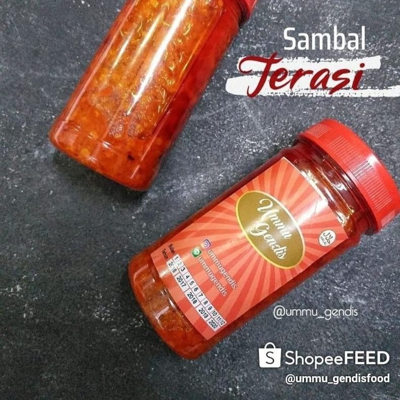 

Sambal Terasi Botol Frozen Food 250gr Nugi