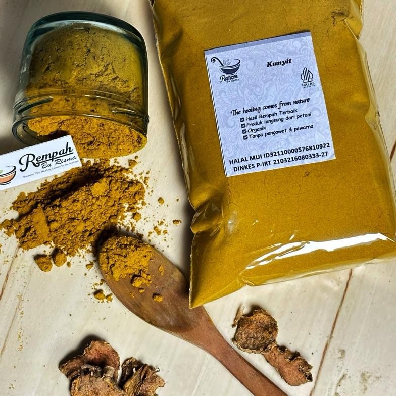 

Kunyit Bubuk 1 Kg Rempah Bu Risma Nugi