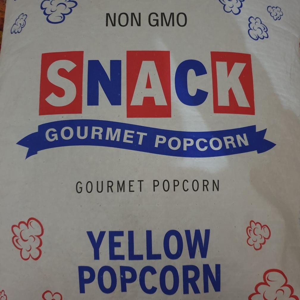 

[Zak] Jagung Popcorn Mentah Merk Yellow By Snack Crops Import Argentina Isi 50 Lbs / 22,6kg Nugi