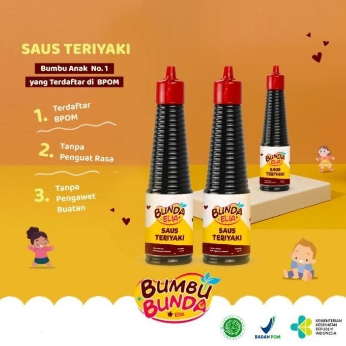 

Bumbu Bunda By Elia Saus Teriyaki 140ml Tanpa Pengawet Nugi