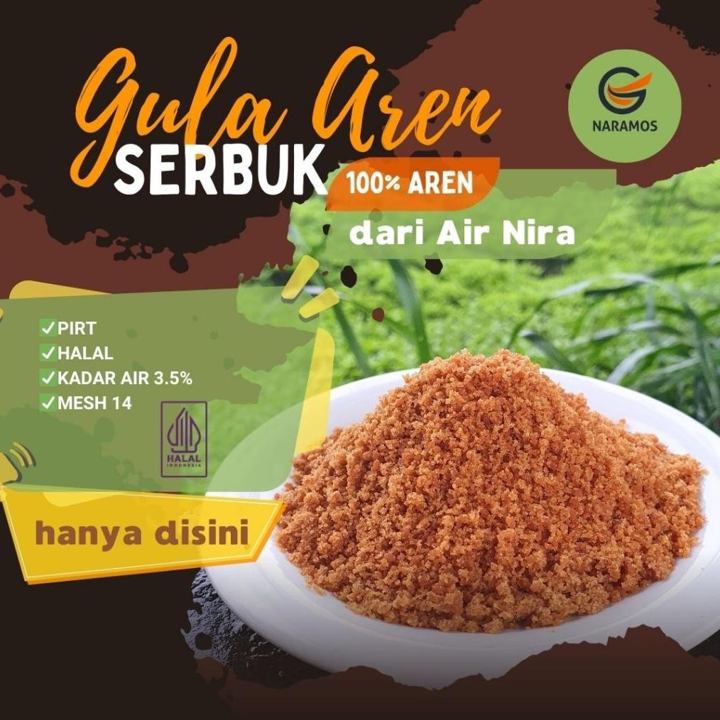 

Gula Semut Aren Asli 1kg Nugi
