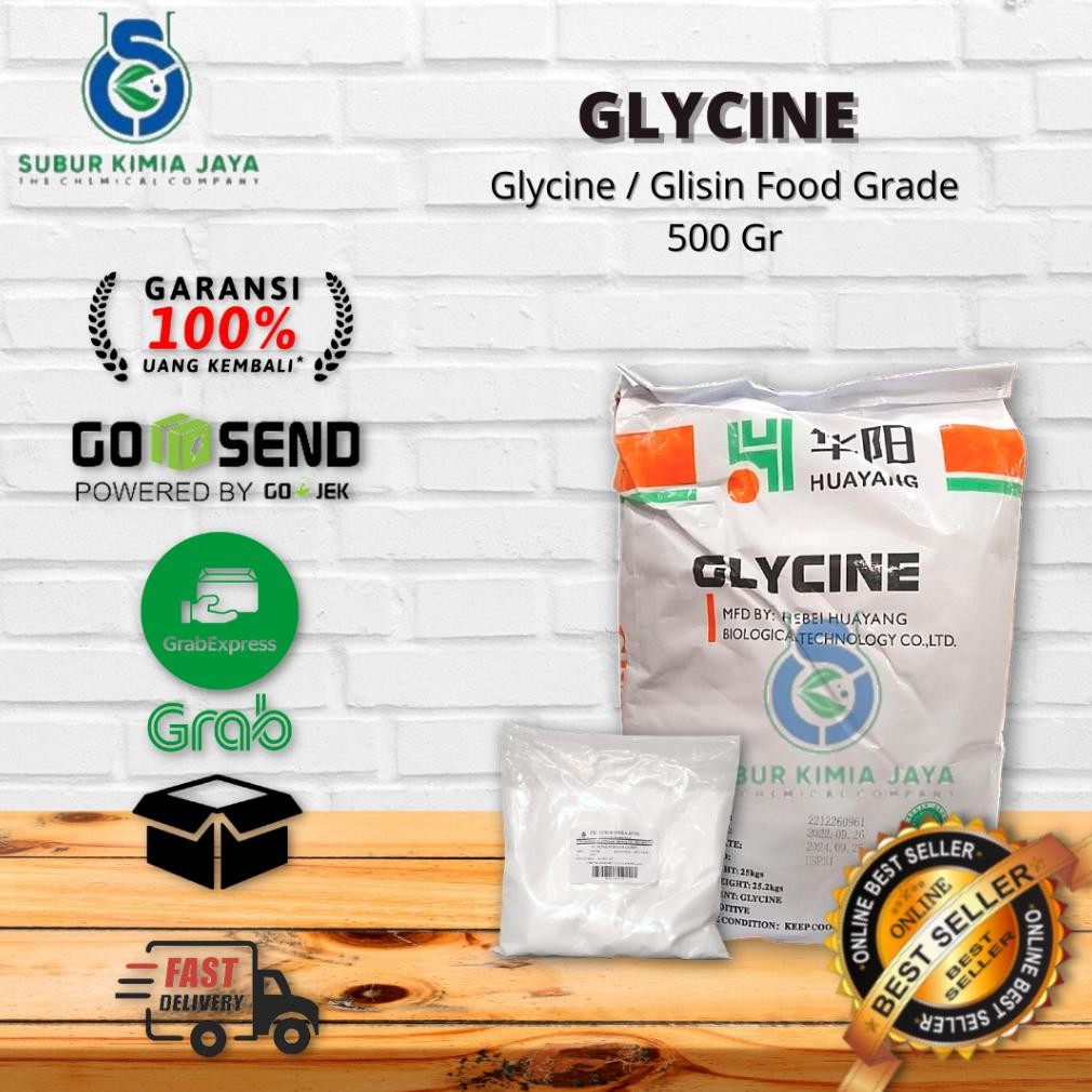 

Glycine / Glisin Food Grade 500 Gr Nugi