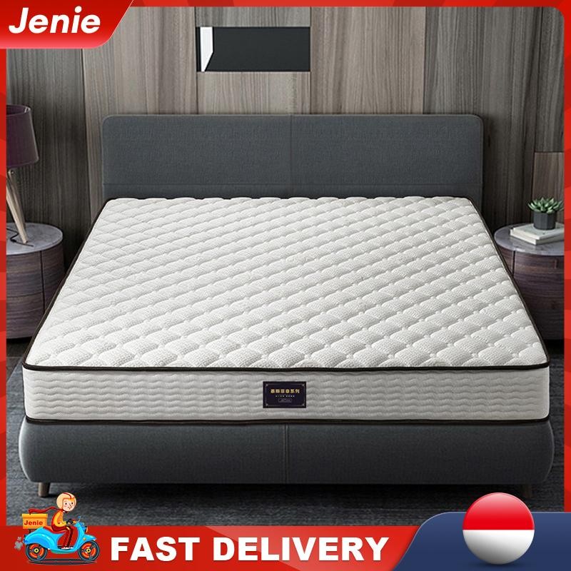 Kasur Spring Bed Tebal 20Cm Dengan Pegas Terbungkus Individu Matras Kasur Spring Bed In Box Deluxe E