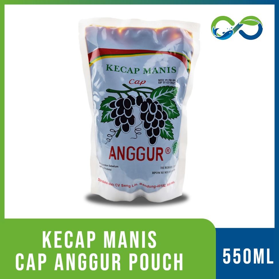 

[AquaEcoFarm] Kecap Manis Cap Anggur Pouch 550ML Bandung Nugi