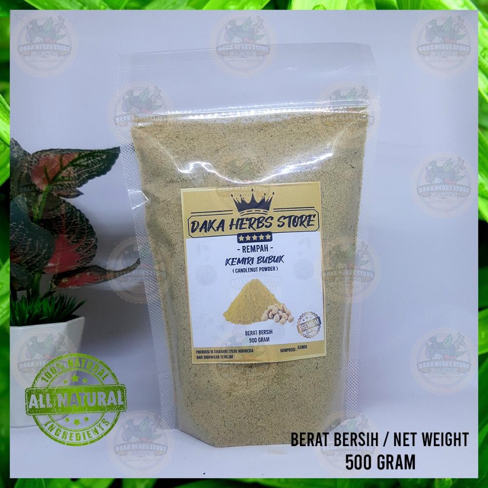 

Kemiri Bubuk Murni 500 Gram Nugi