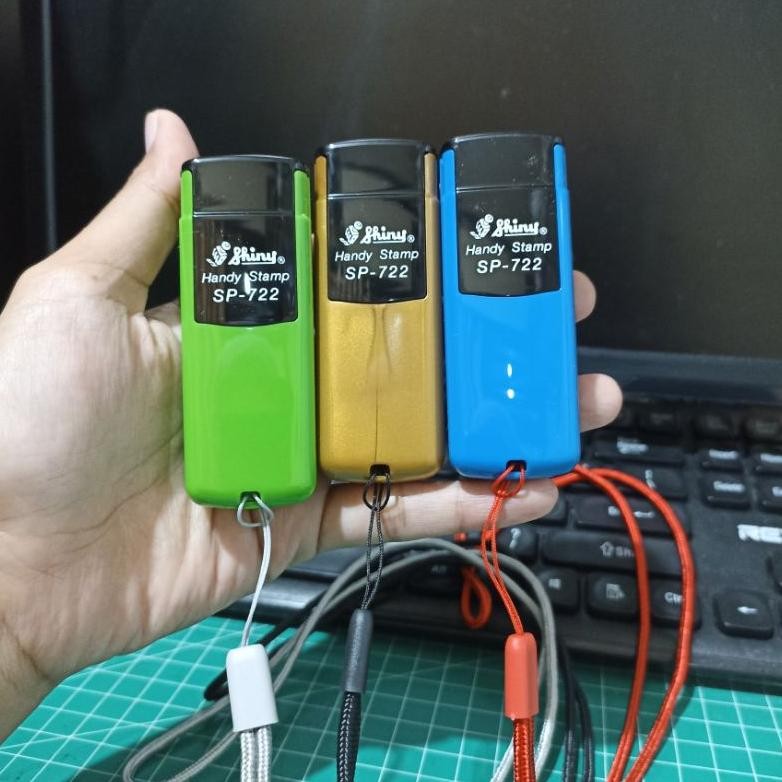 

Stempel Nama Dokter Apoteker Perawat Saku Shiny SP722 SP-722 SP723 SP-723 Handy Stamp RB3