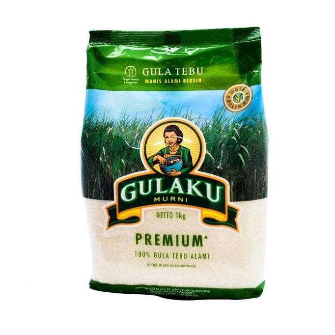 

GULAKU Gula Tebu - Premium Pack 1000 gr (1 kg) Nugi