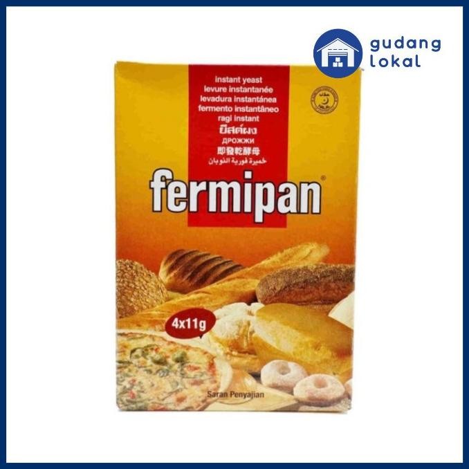 

Fermipan Ragi Instant Yeast Box 4X11Gr Nugi