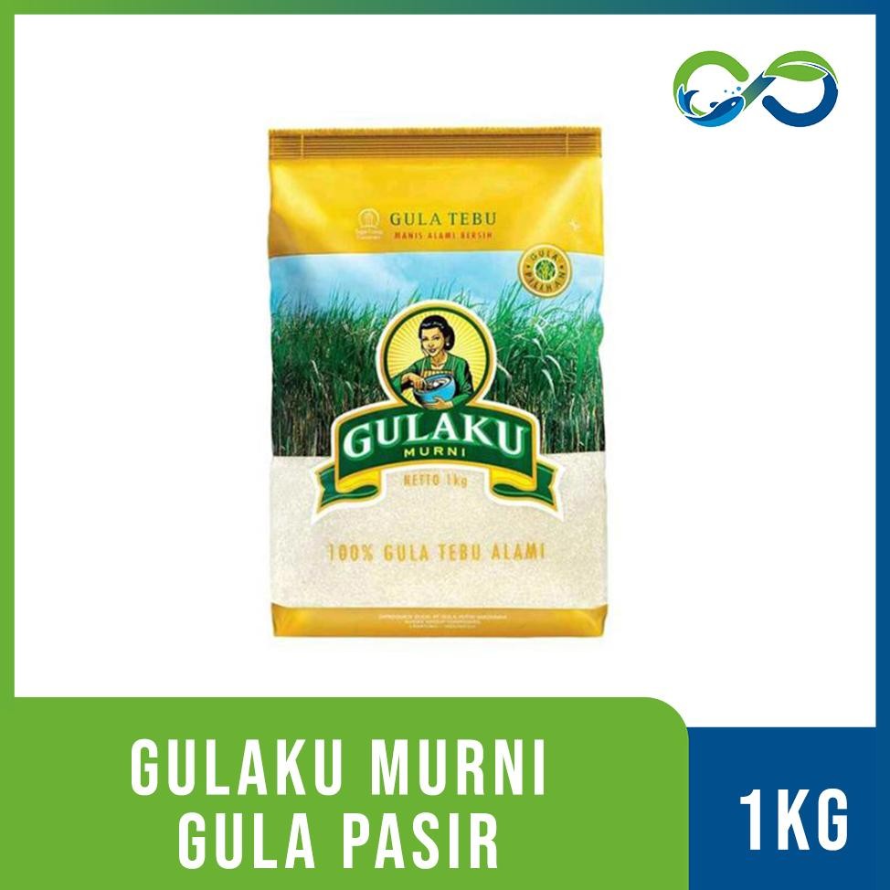 

[AquaEcoFarm] Gulaku Gula Pasir Tebu Kemasan Kuning 1Kg Bandung Nugi