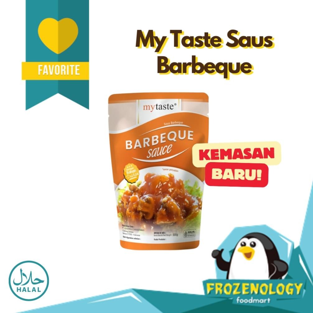 

Saus Barbeque My Taste BBQ Sauce 500 Gr Saos Panggang Grill g Gram Nugi