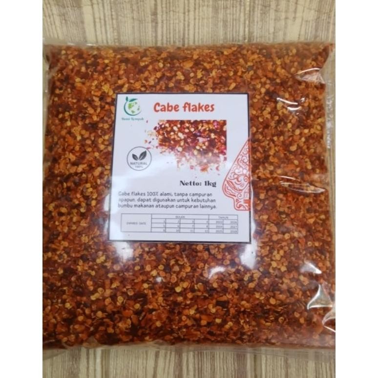 

cabe flake,bahan Chili oil/Chili flake(1 kg) Nugi