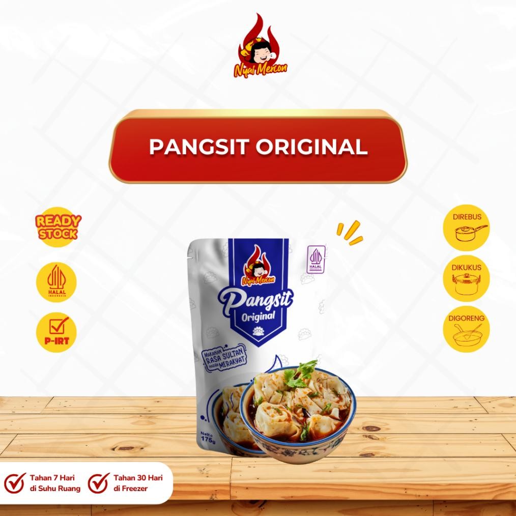 

Nyai Mercon - Pangsit Original Ayam Makanan Instan Nugi