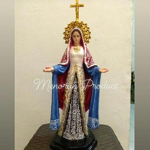 Patung Bunda Maria Segala Suku Indonesia. 40cm