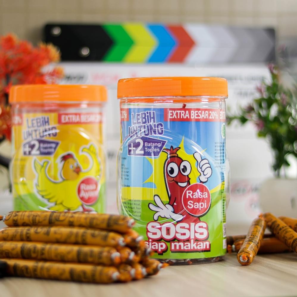 

Sosis So Nice Siap Makan Kemasan Toples Isi 24 Pcs Nugi