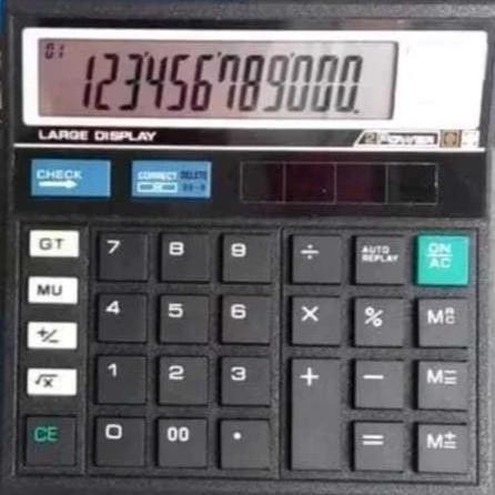 

Kalkulator Calculator CLTHZEN CT-512 12Digit Mirip RB2