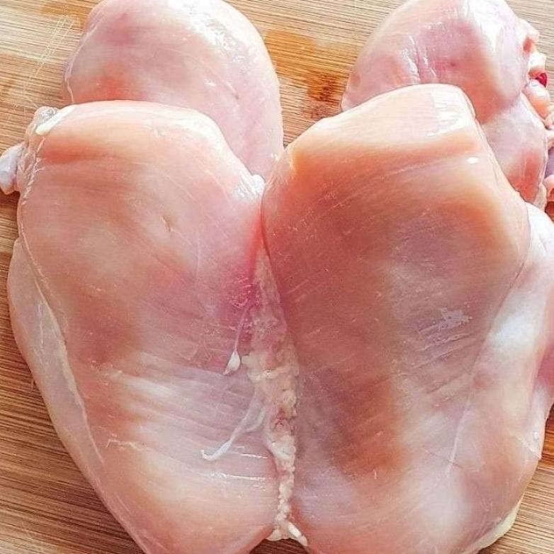 

Dada Ayam Fillet | Boneless Dada Ayam Fillet tanpa kulit 500gr Nugi
