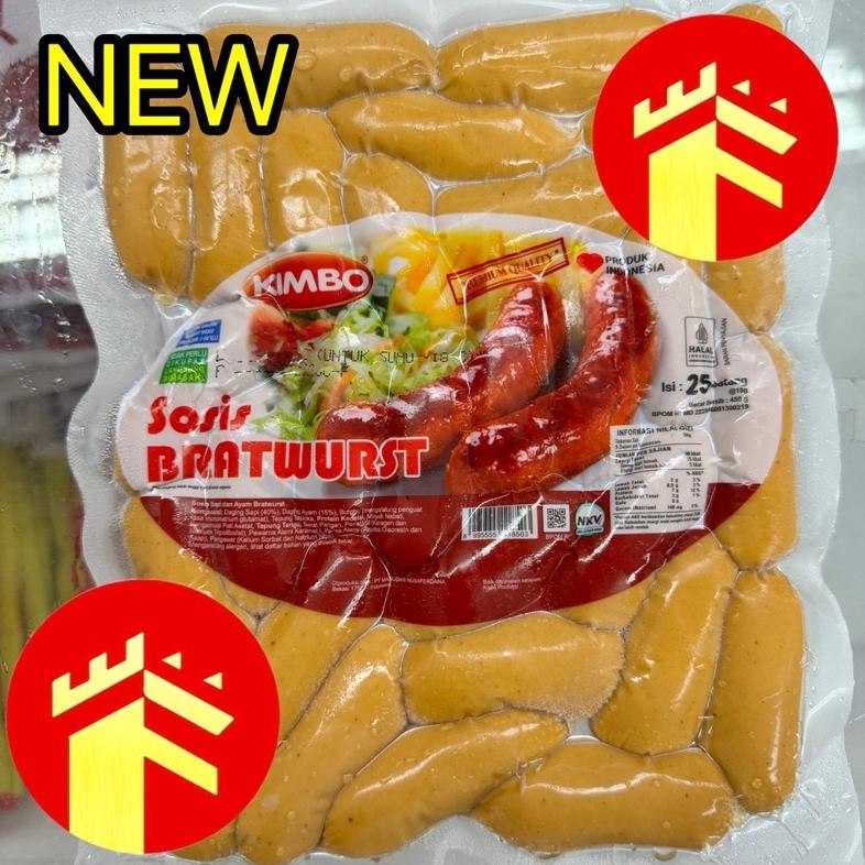 

Sosis Bakar Kimbo 450 Gr Isi 25 Kimbo Bratwurst Original Beef Cocktail Kimbo Sosis Sapi Ayam Mini Nugi