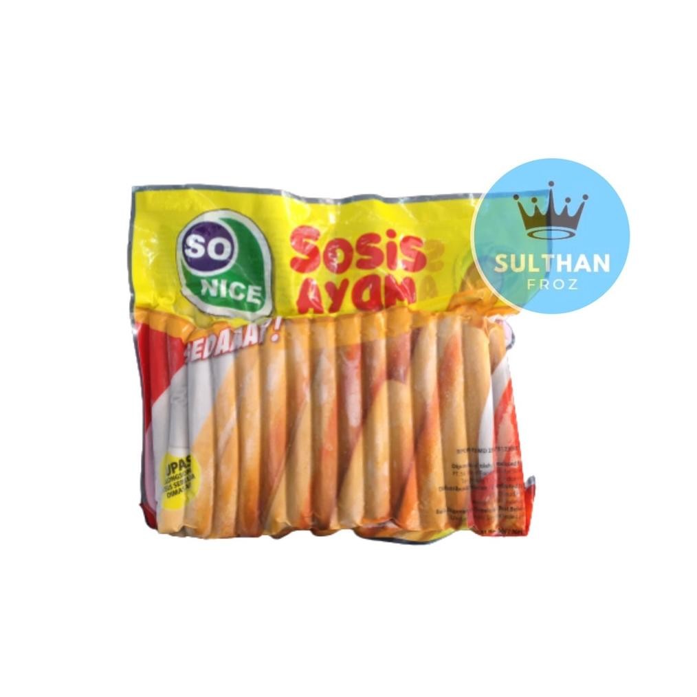 

So Nice Sosis Ayam 1kg Original Murah Nugi