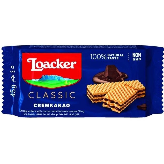 

READY STOCK Loacker Classic Cremkakao / Wafer Dengan Krim Cokelat 45 Gr