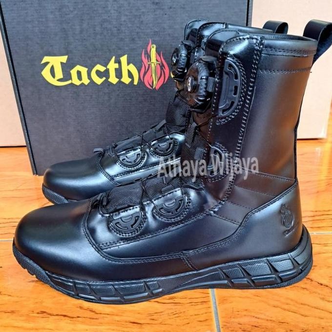 SEPATU PDL FULL KULIT TALI PUTAR PARABELLUM TACTICAL EXTRACK ORIGINAL
