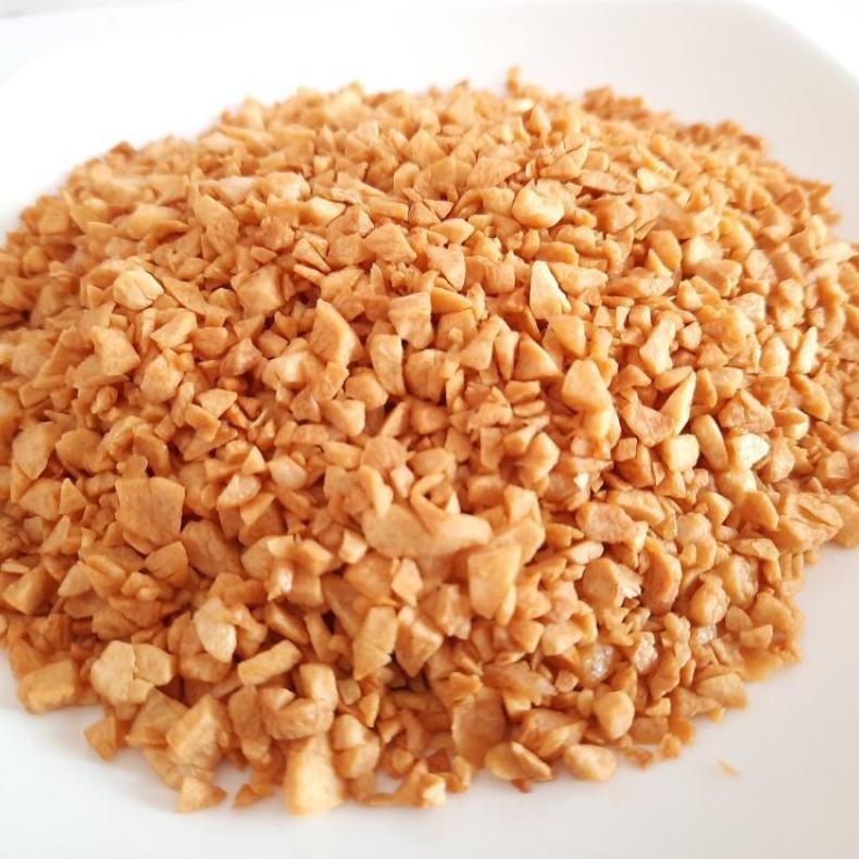 

Bawang putih goreng 250 gram Fried Garlic Topping shabu Nugi