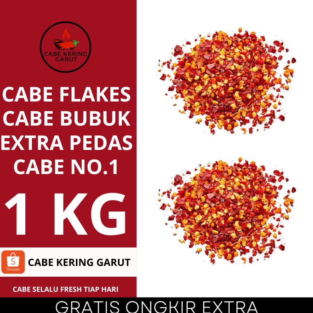 

Cabe Bubuk - Chilli Flake/ Cabe Kasar Nugi