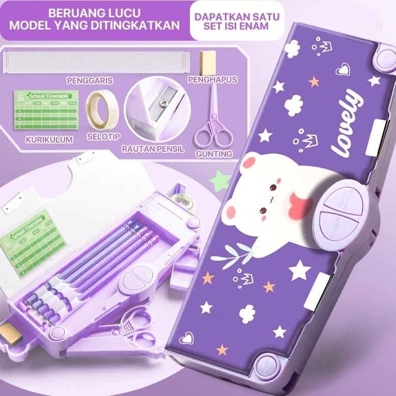 

Promo Spesial [Ready] Aimilo Kotak Pensil Anak Perempuan Tempat Pensil Anak Perempuan Kotak Pensil Multifungsi Kado Anak Sd Promo Spesial