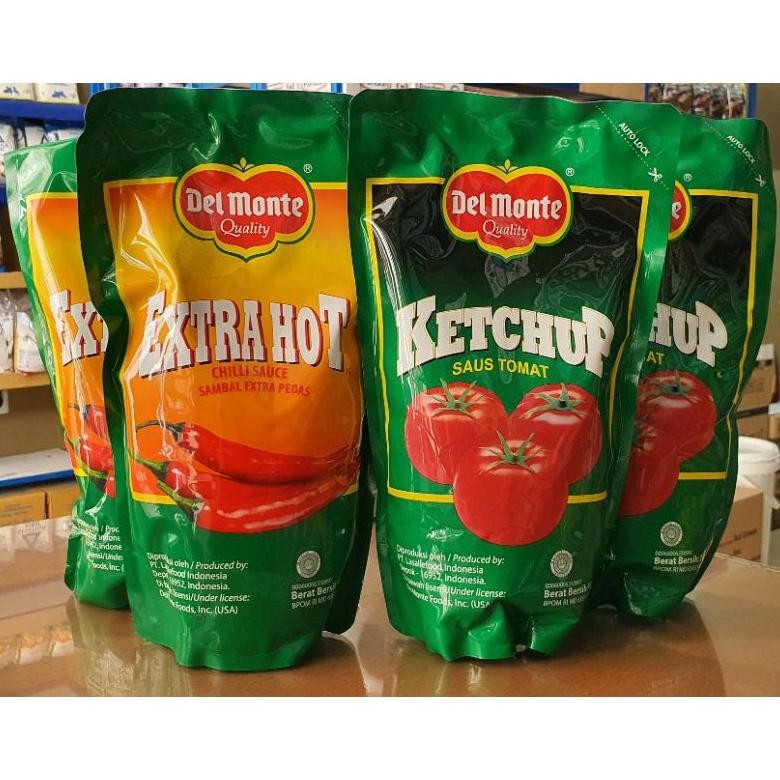 

Delmonte Saus Cabai Extra Hot / Delmonte Saus Tomat 1Kg Nugi