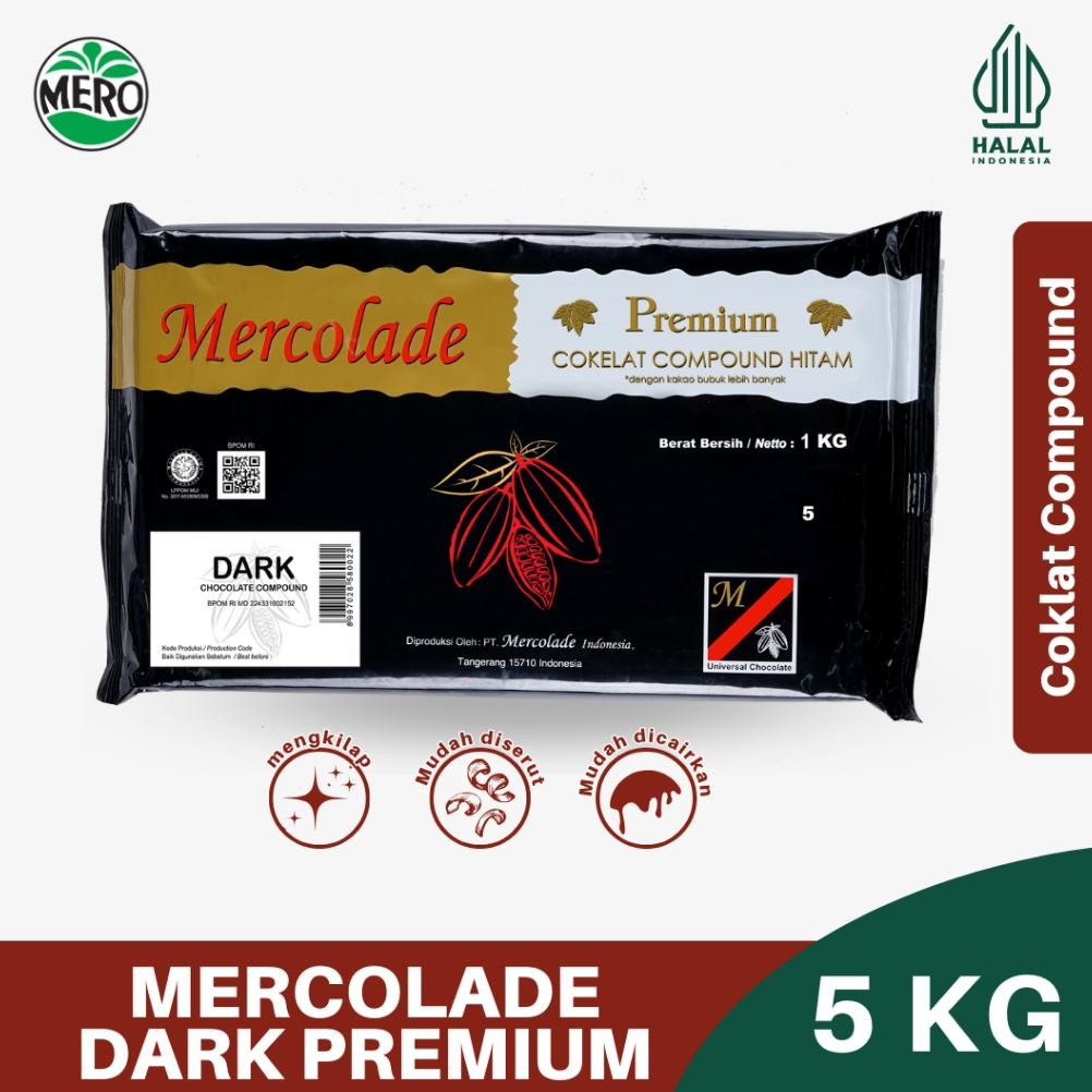 

Mercolade Premium Dark Compound 5 Kg Nugi