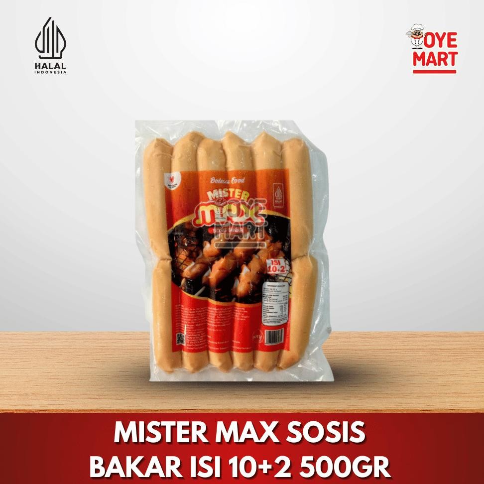 

Mister Max Sosis Bakar Isi 12 500gr Oye Mart Nugi