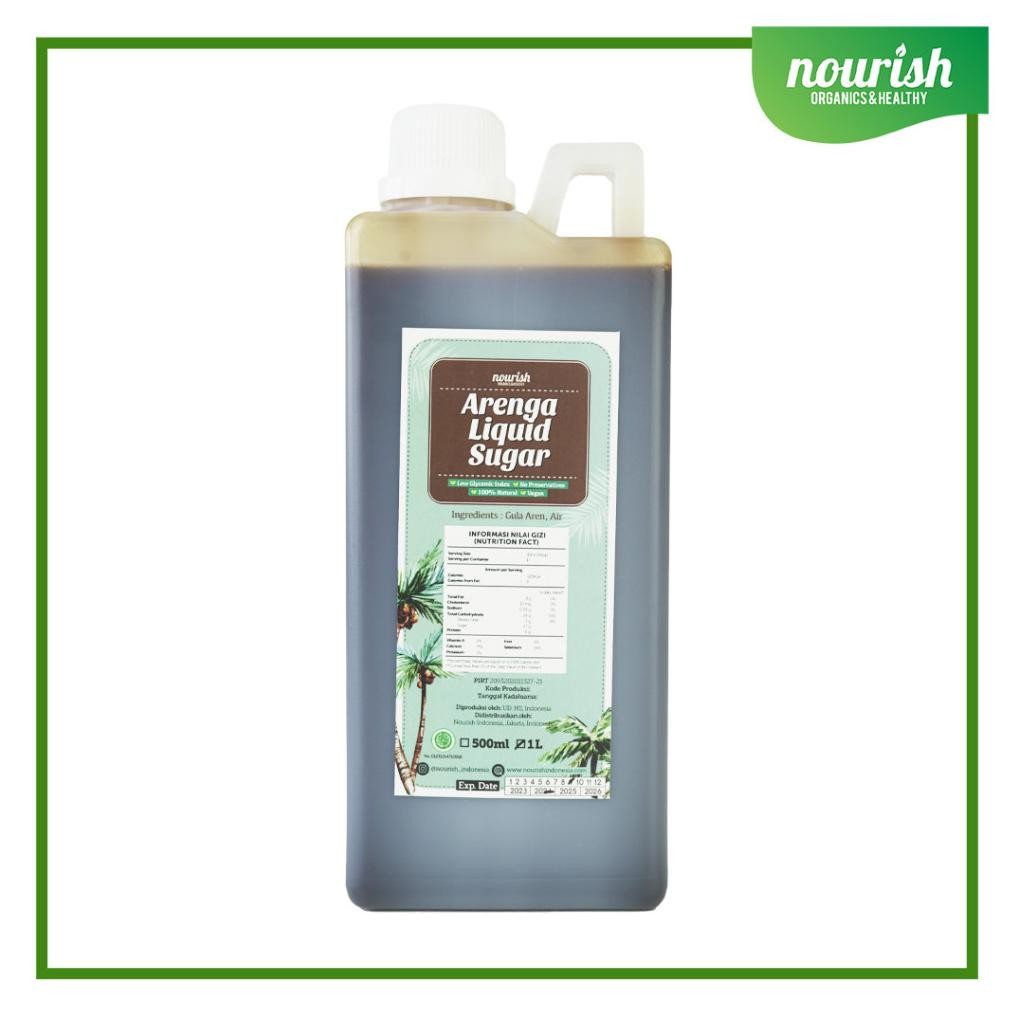 

Nourish Indonesia, Gula Aren Cair 1 L Nugi