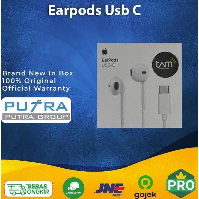 Apple Earpods with Usb C Connector Original